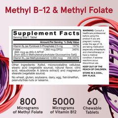 Back label of Jarrow Formulas bottle shows vegan, non-GMO, gluten-free attributes