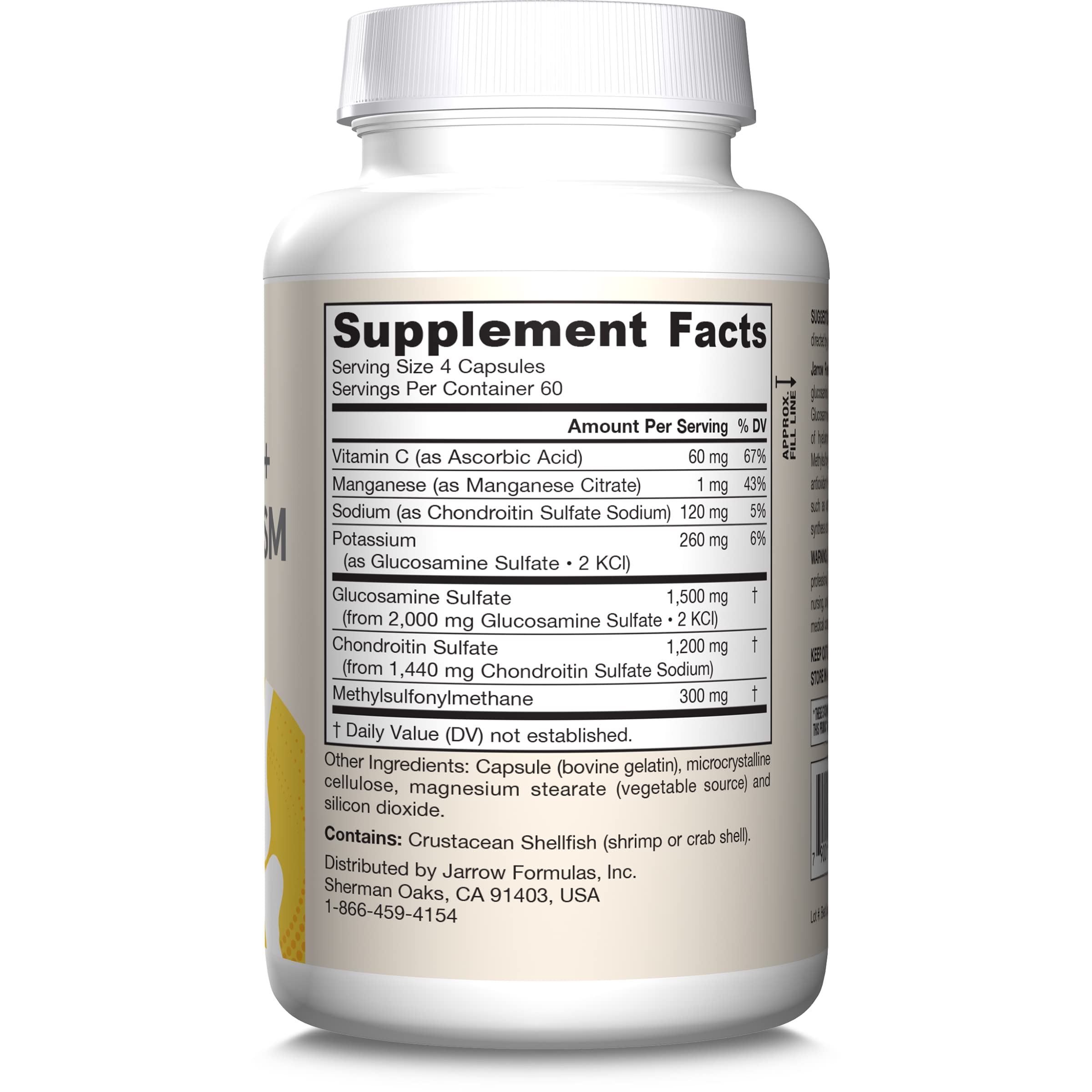 Capsules in hand illustrating convenient daily dosage