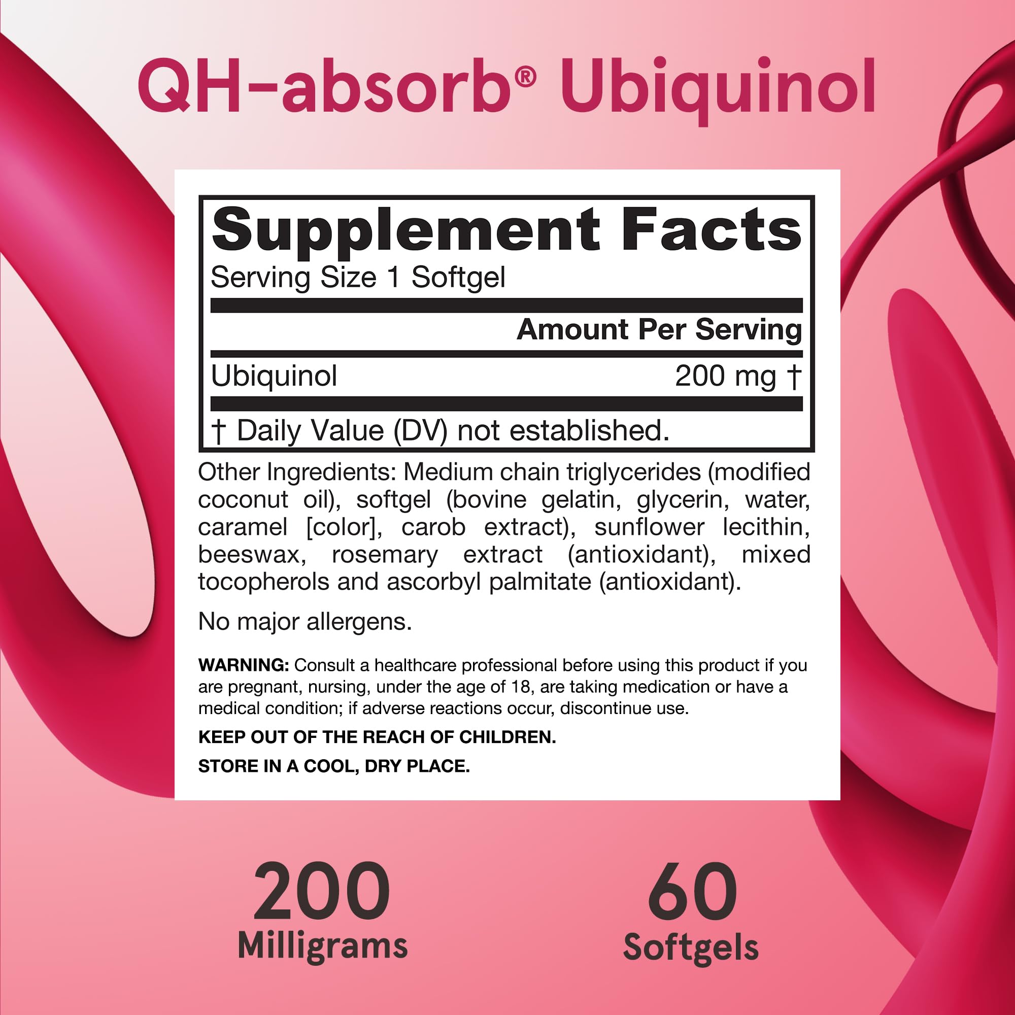 CoQ10 supports mitochondrial energy production in heart tissue shown with softgel