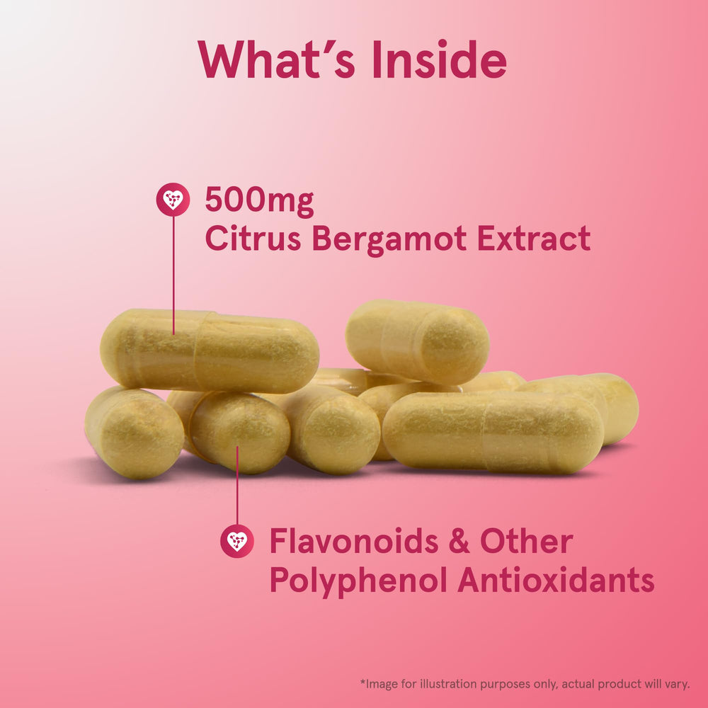 Jarrow Formulas Citrus Bergamot label highlights 30% polyphenols for polyphenol-rich wellness.