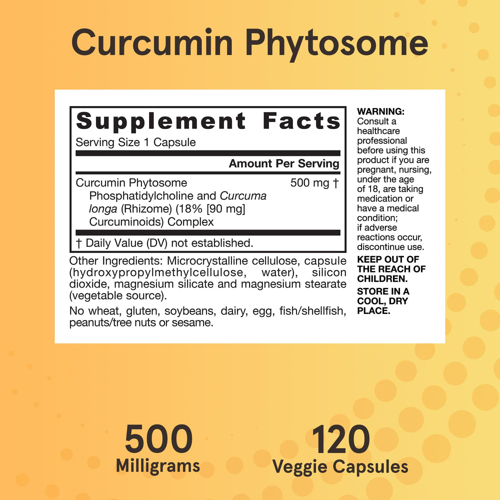 Jarrow Formulas Curcumin Phytosome Meriva pouring capsule into hand for daily use