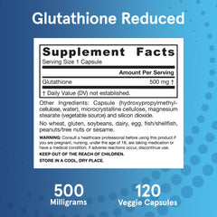 Jarrow Formulas Glutathione bottle in a kitchen scene for daily wellness.