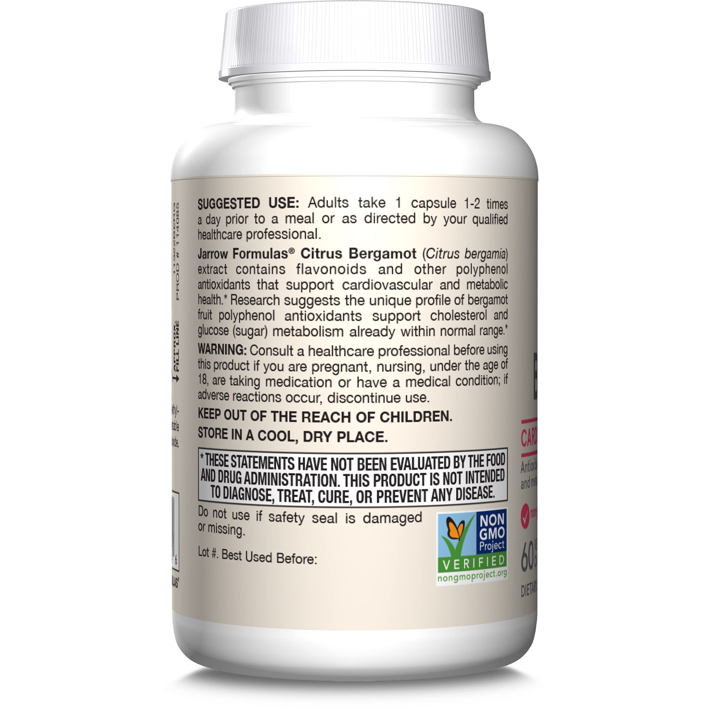 Gluten-free vegan non-GMO icons accompany product packaging.