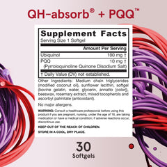 Jarrow Formulas QH-absorb PQQ softgels dispensing for simple dosing