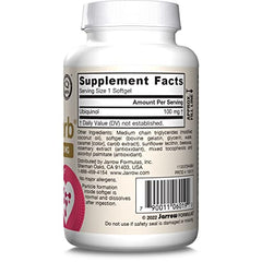 Jarrow Formulas QH-Absorb ubiquinol daily use setup on table