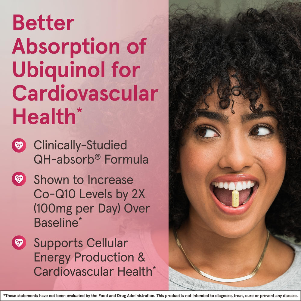Jarrow Formulas QH-Absorb ubiquinol softgels close-up showing texture