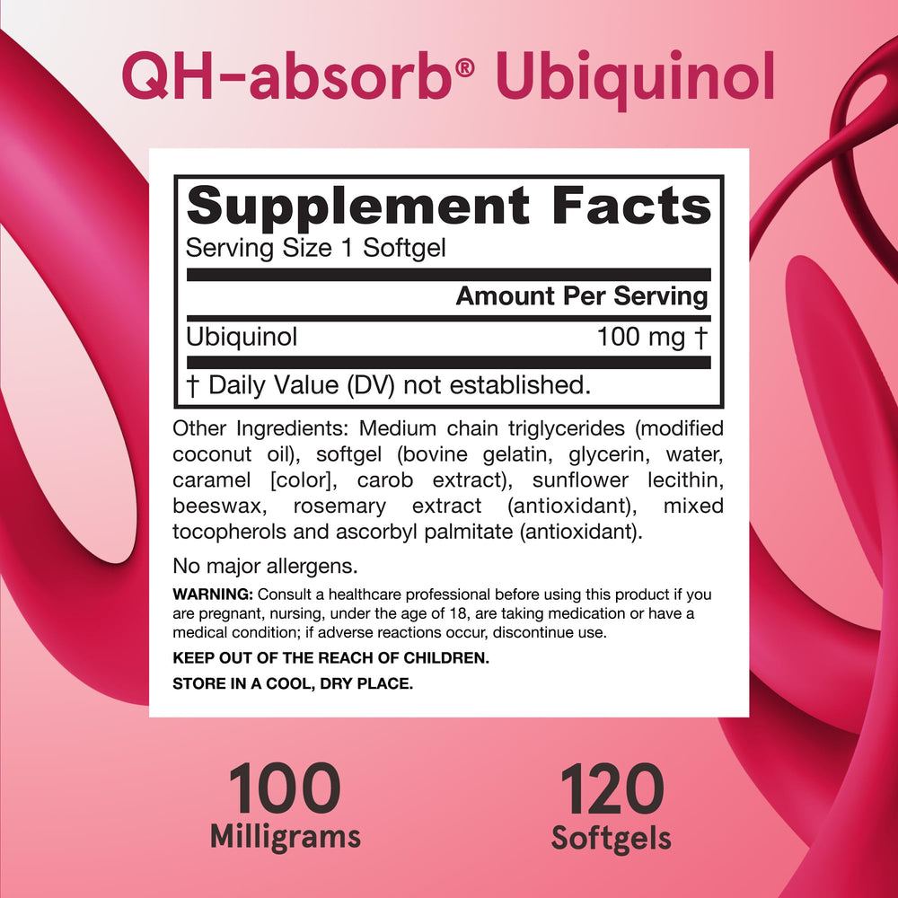 Jarrow Formulas QH-Absorb softgels inside-view showcases compact capsules easy to swallow