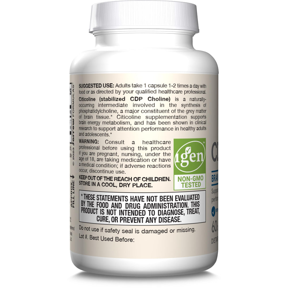 Sixty-day supply packaging emphasizes value and consistency.