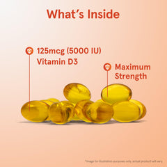 Jarrow Formulas Vitamin D3 cholecalciferol detail emphasizing absorption and bone support.