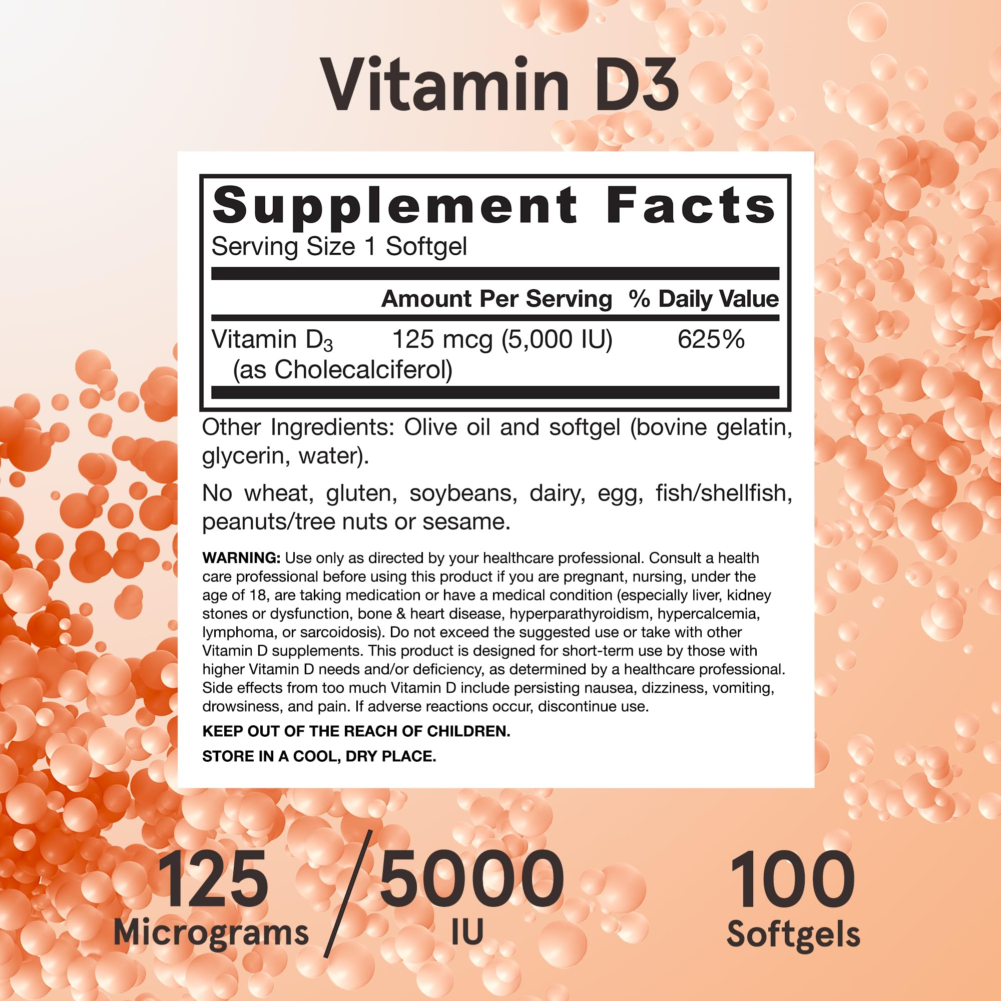 Jarrow Formulas Vitamin D3 concept image focused on immune support potential.