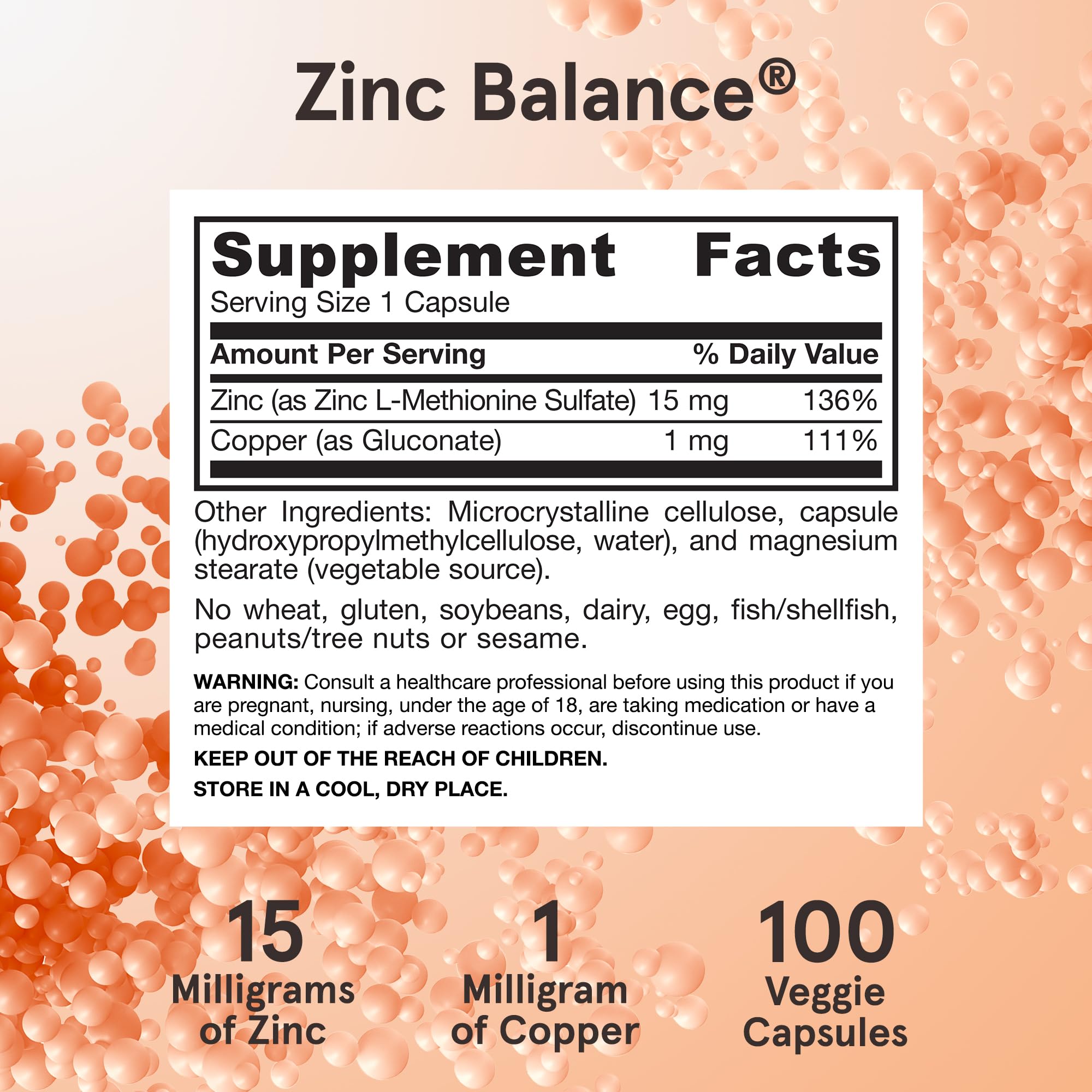 Copper gluconate visual indicates essential mineral balance for immune support strategies