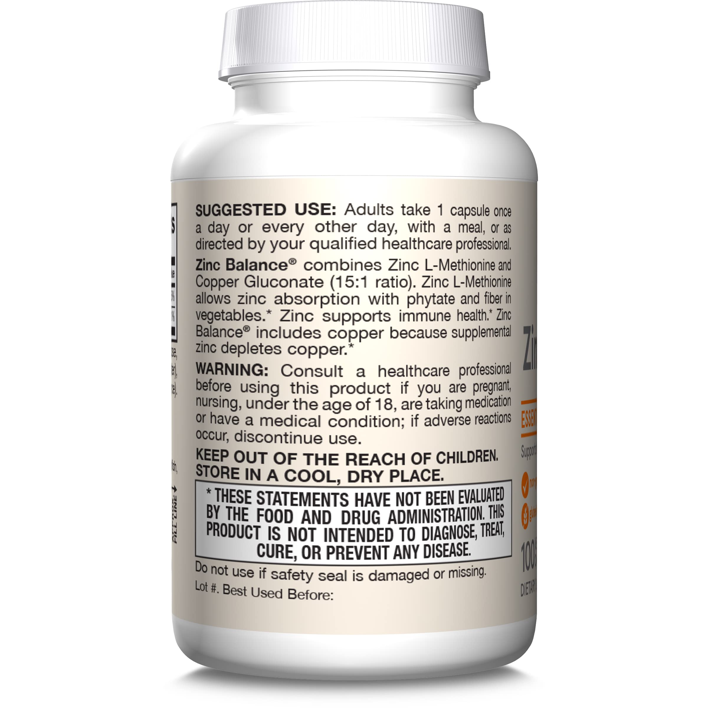 Daily-use reminder card image suggests once-daily capsule routine