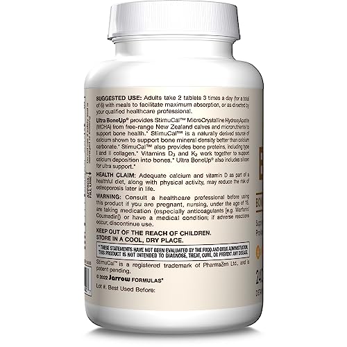 Vitamin D3 and MK-7 information visible on the Ultra BoneUp label