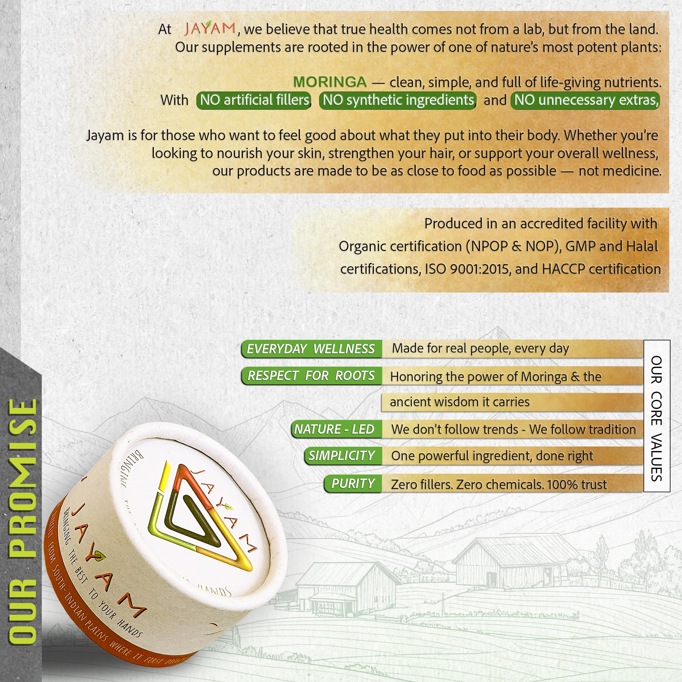 Skin and gut health focus portrayed by lifestyle imagery.