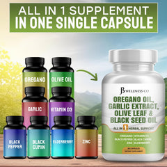 JB Wellness Co two-capsule daily dosage demonstrates a simplified routine for wellness.