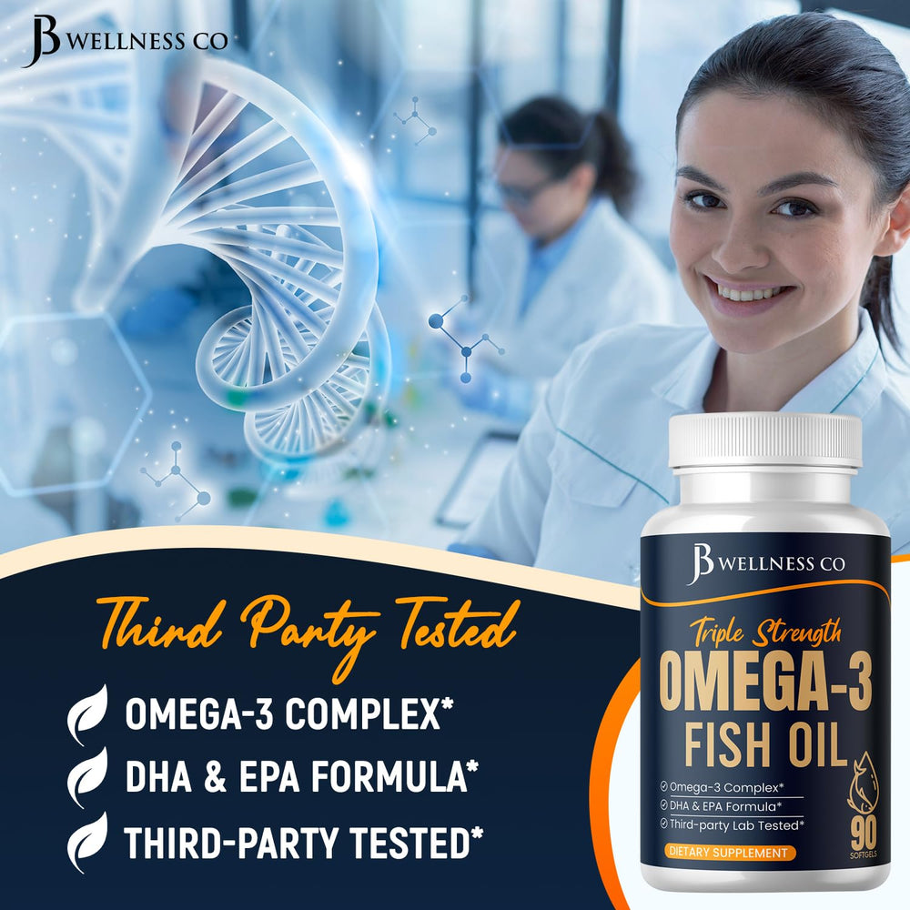 Refined purification via molecular distillation reduces contaminants in JB Wellness Co omega-3