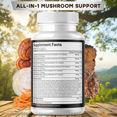 JB Wellness Co Turkey Tail capsules in bottle for immune-friendly routines