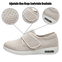 JBTNBX adjustable strap closeup emphasizing customizable fit for swollen feet