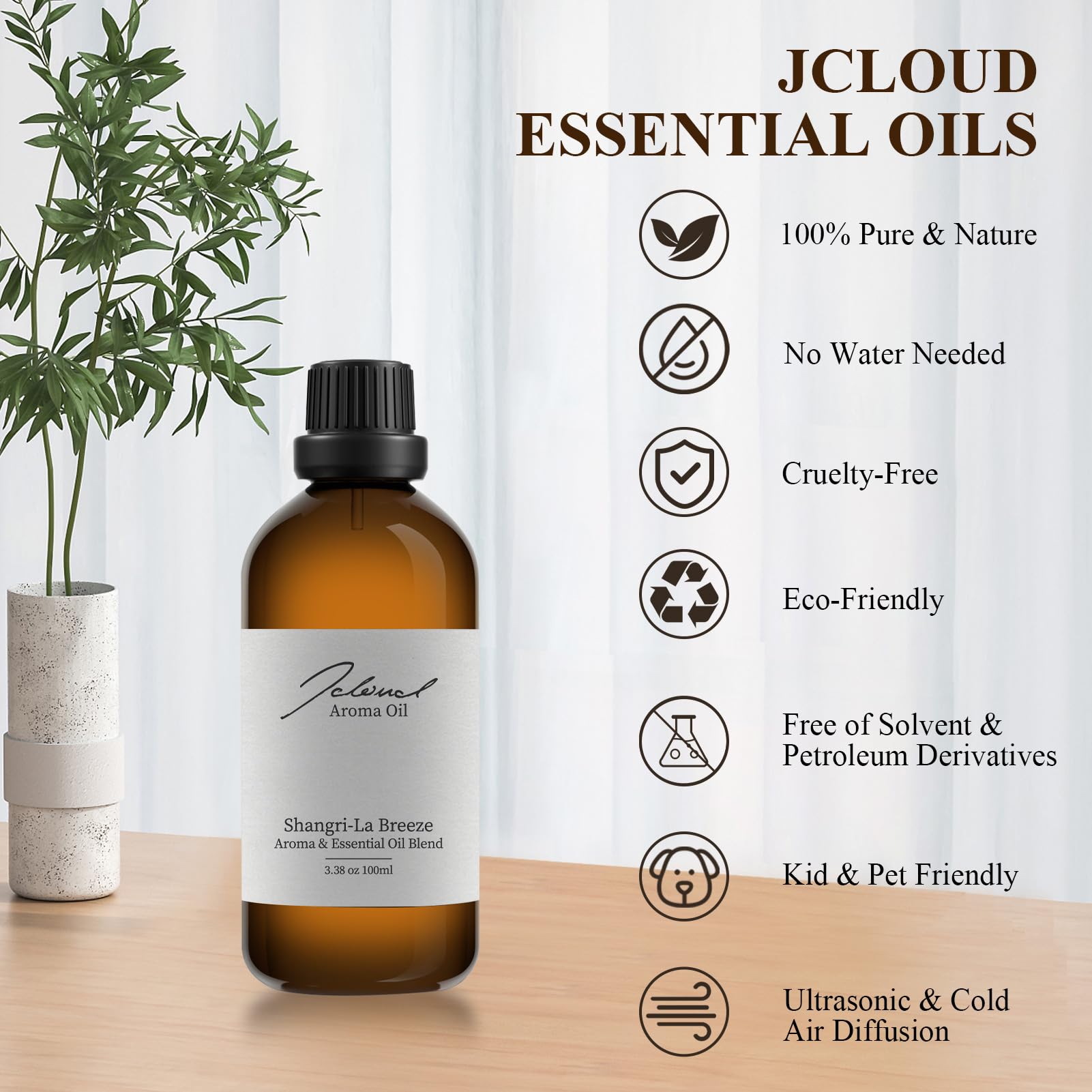 JCLOUD Citrus-Green Tea scent profile image showing refreshing top notes for spaces.