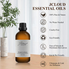 JCLOUD Citrus-Green Tea scent profile image showing refreshing top notes for spaces.