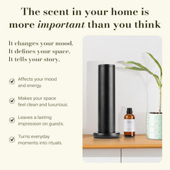 JCLOUD Golden Osmanthus diffuser in room creating subtle, long-lasting aroma