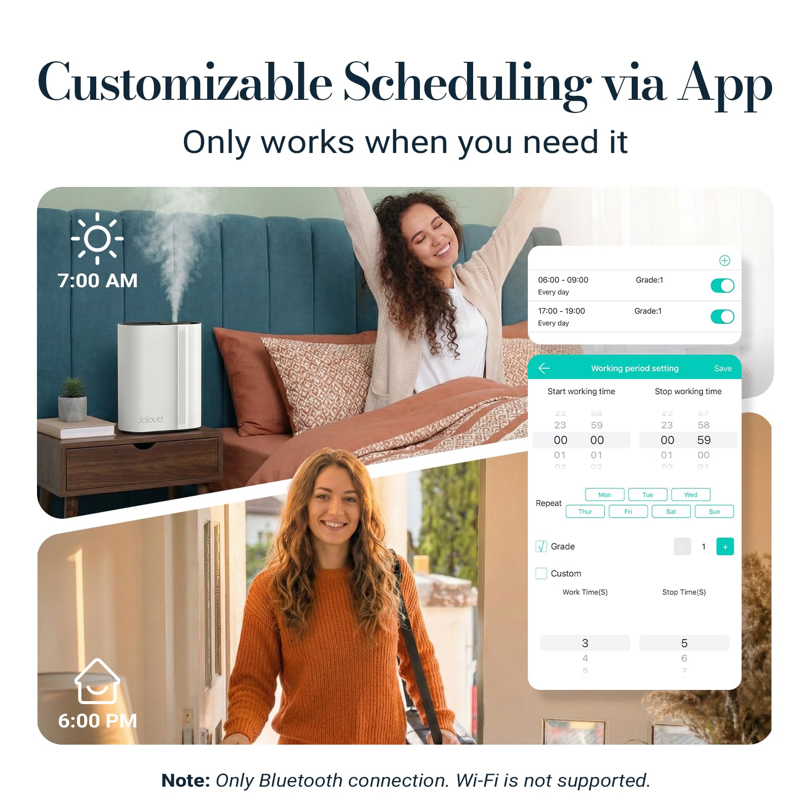 JCLOUD auto-restart and scheduling maintain a consistent scent routine