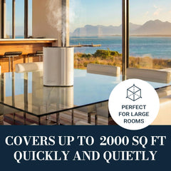 JCLOUD wall-mount diffuser shown for flexible installation in home or office