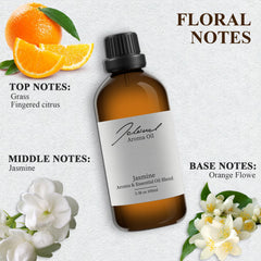 JCLOUD Jasmine orange-flower note highlighting luxurious scent profile