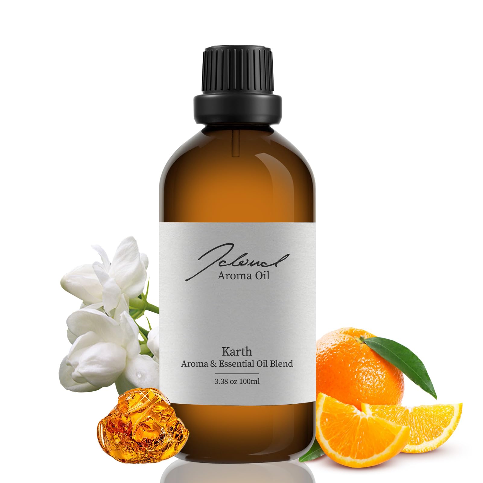 JCLOUD Karth essential oil bottle releasing bergamot aroma for diffusers