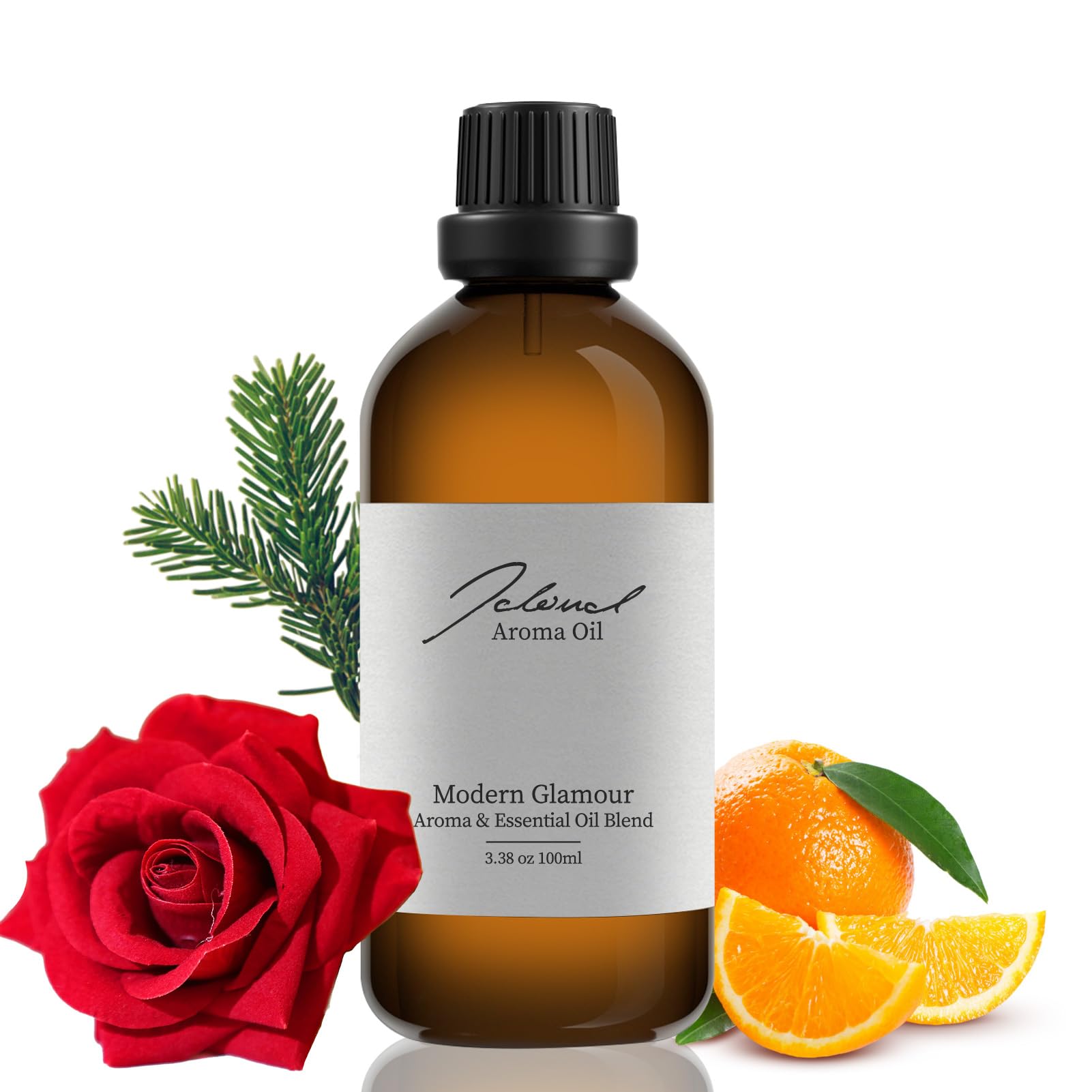 JCLOUD Modern Glamour bottle pour enhances home ambiance with a fresh garden-inspired aroma