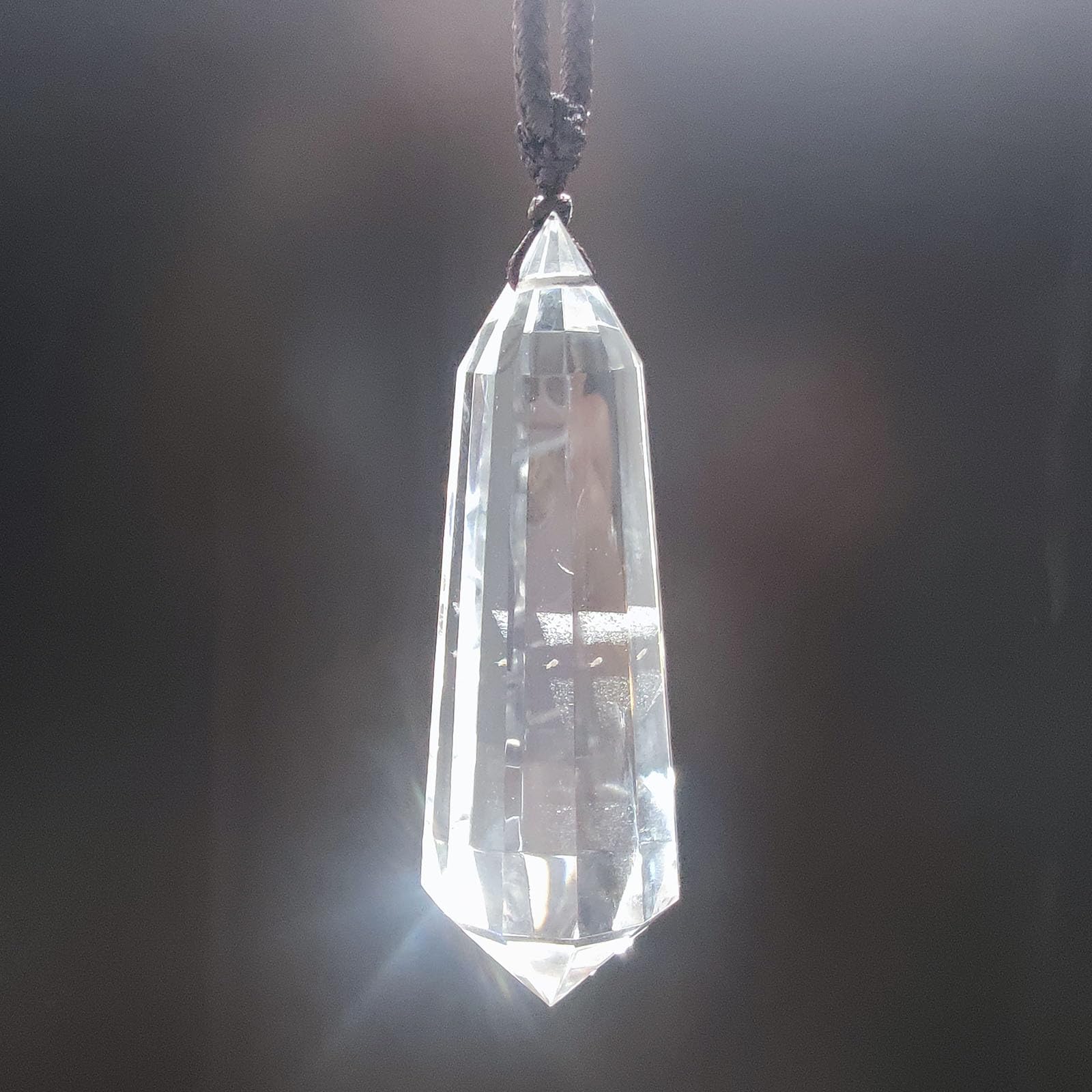 jdflying Clear Quartz Pendant natural inclusions signal authenticity and energy potential