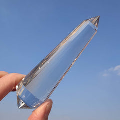JDFlying clear quartz wand for home decor and calm
