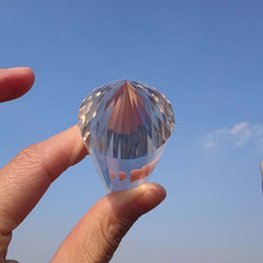 JDFlying handmade crystal wand blessed for mindful practice