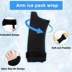 JDVBDNK ice wrist wrap open slip-on design enables easy wear