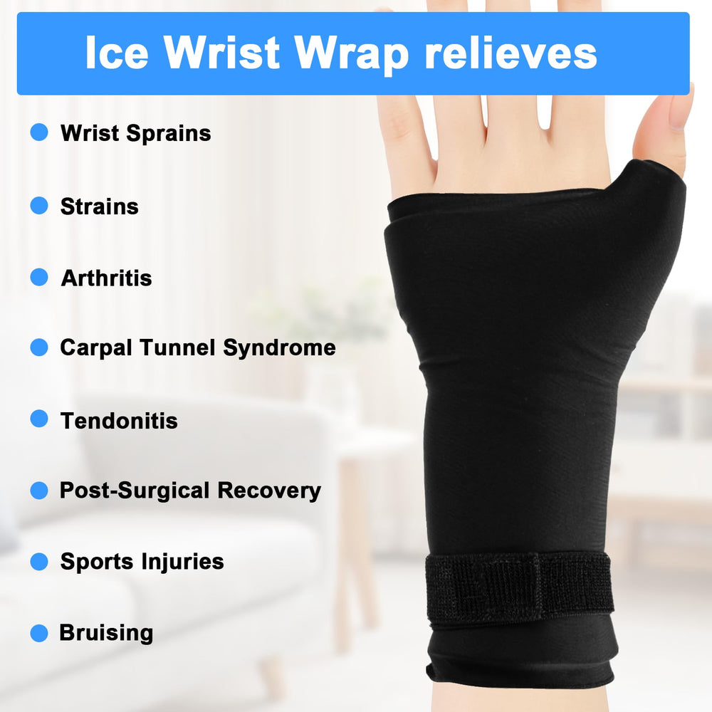 JDVBDNK stretchy Lycra fabric with soft gel stays comfy when frozen