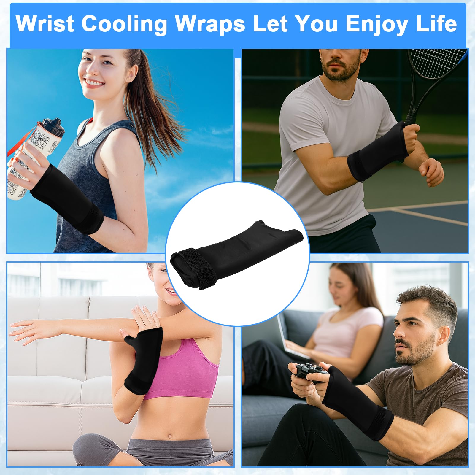 JDVBDNK usage guide chill and wear for quick relief