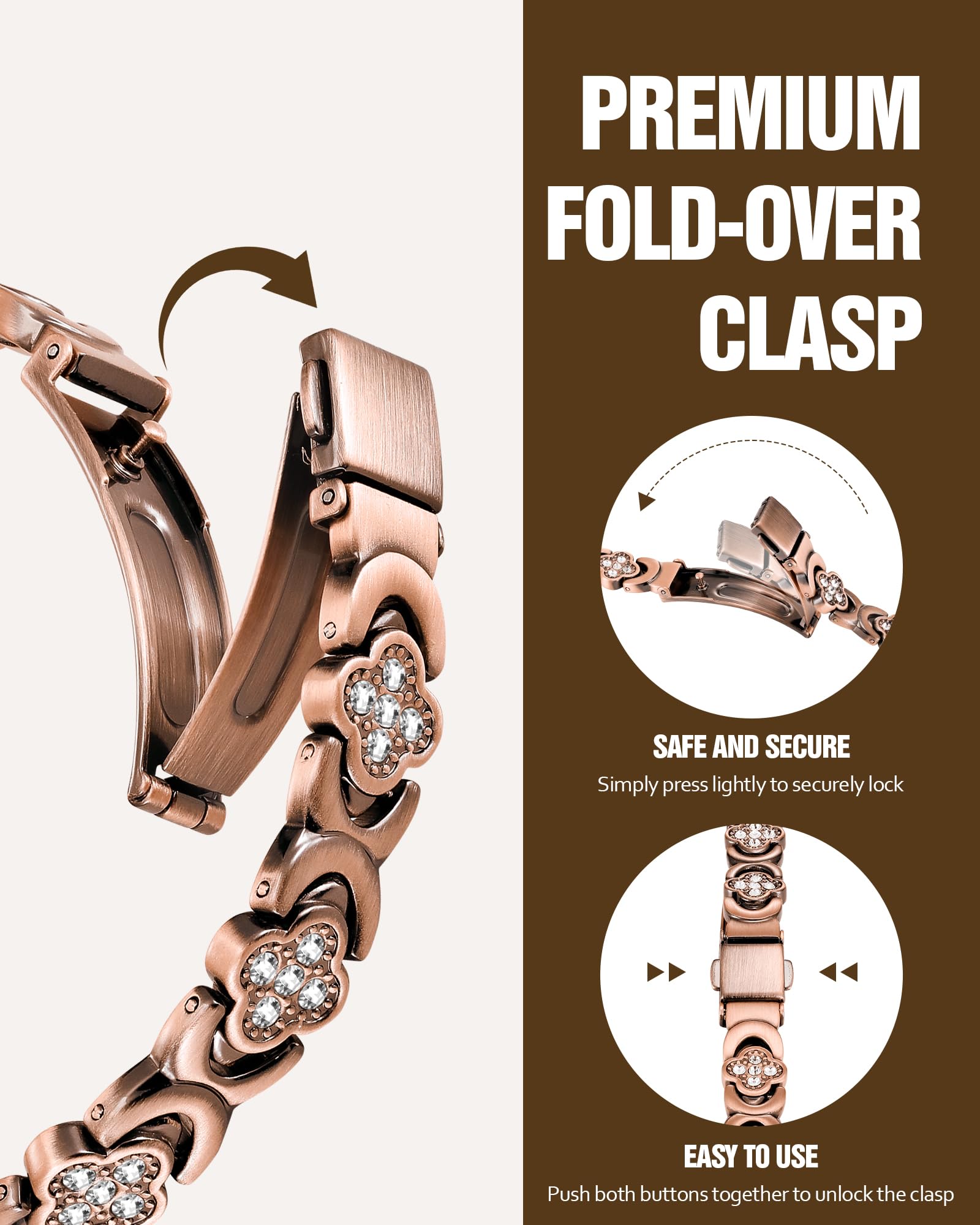 Jecanori adjustable fit band closeup illustrating customizable comfort.