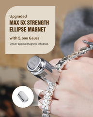 Jecanori butterfly clasp ensures secure, easy wearing and removal.