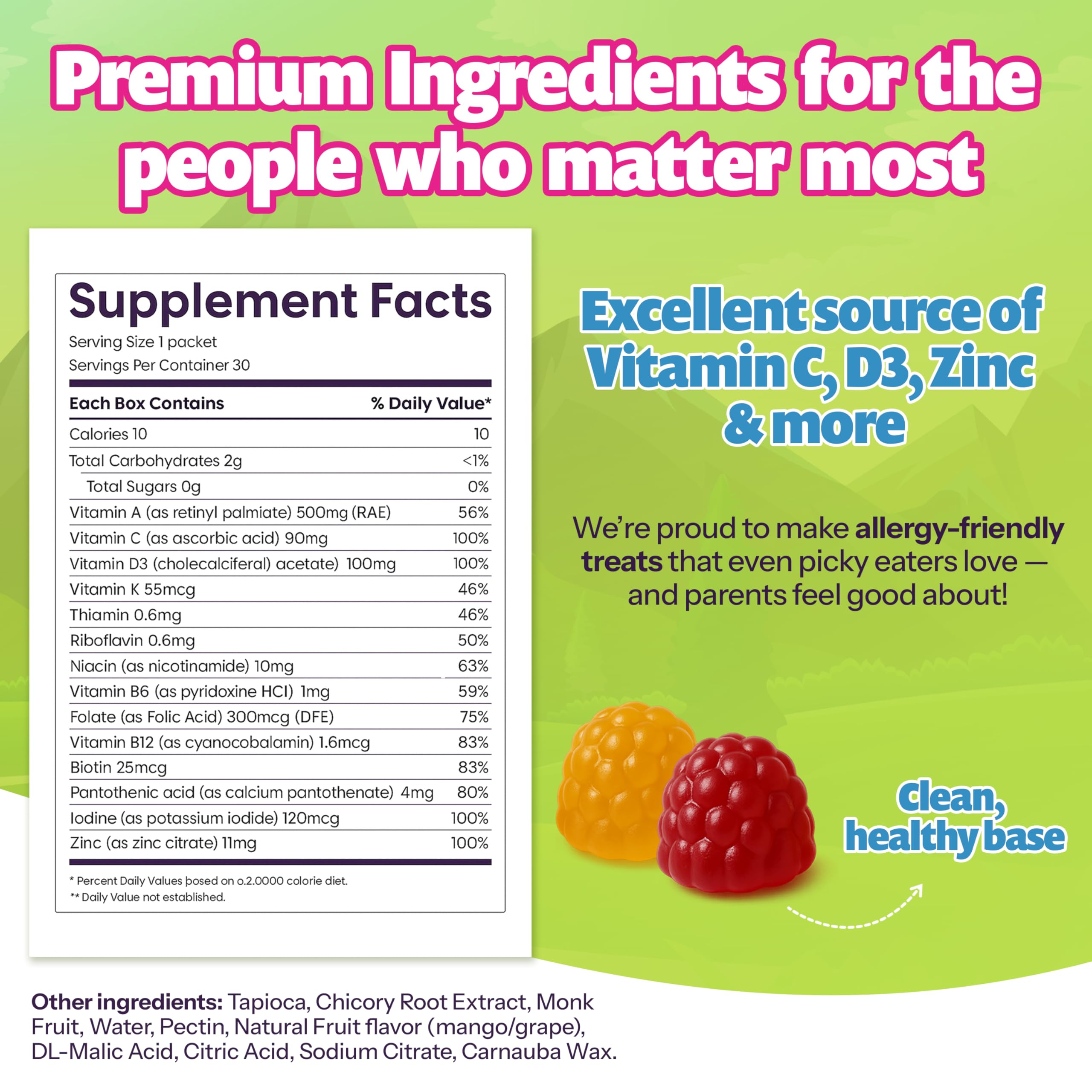 Jelly.Boo vegan and gluten-free multivitamin suitable for diverse diets.