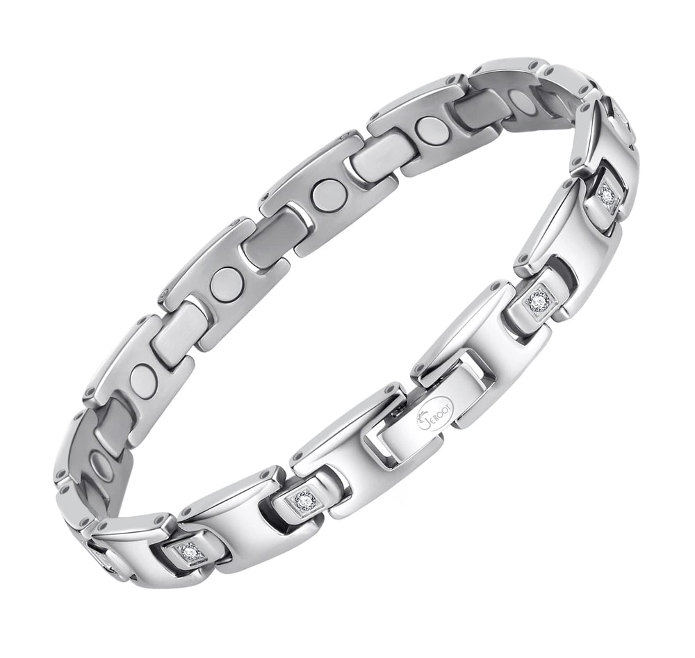 Jeroot titanium magnetic bracelet for women with sleek daily wear design