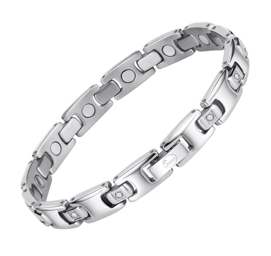 Jeroot titanium magnetic bracelet for women with sleek daily wear design