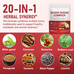 Close-up of J&amp;H bottle label highlighting Cinnamon and Berberine for daily wellness.