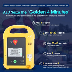 JIALANRW AED battery status for quick power readiness