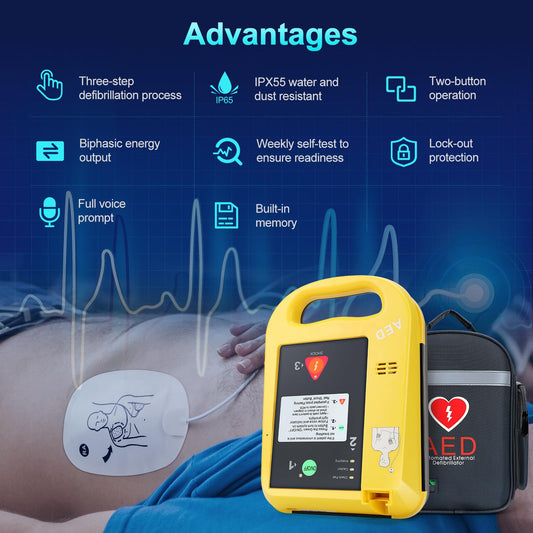JIALANRW AED case-mounted unit for quick access