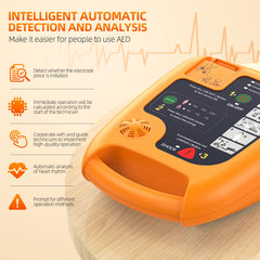 JIALANRW AED at subway scene for portable readiness.