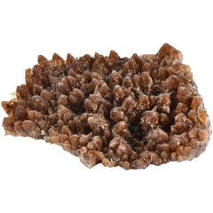 JIC Gem amber calcite cluster geode raw mineral for natural energy and meditation ambiance