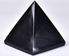 JIC Gem Black Obsidian Pyramid during meditation for focus and clarity.