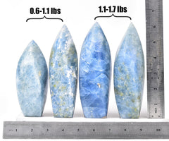 JIC Gem blue celestite tower apex energy focuses attention at work