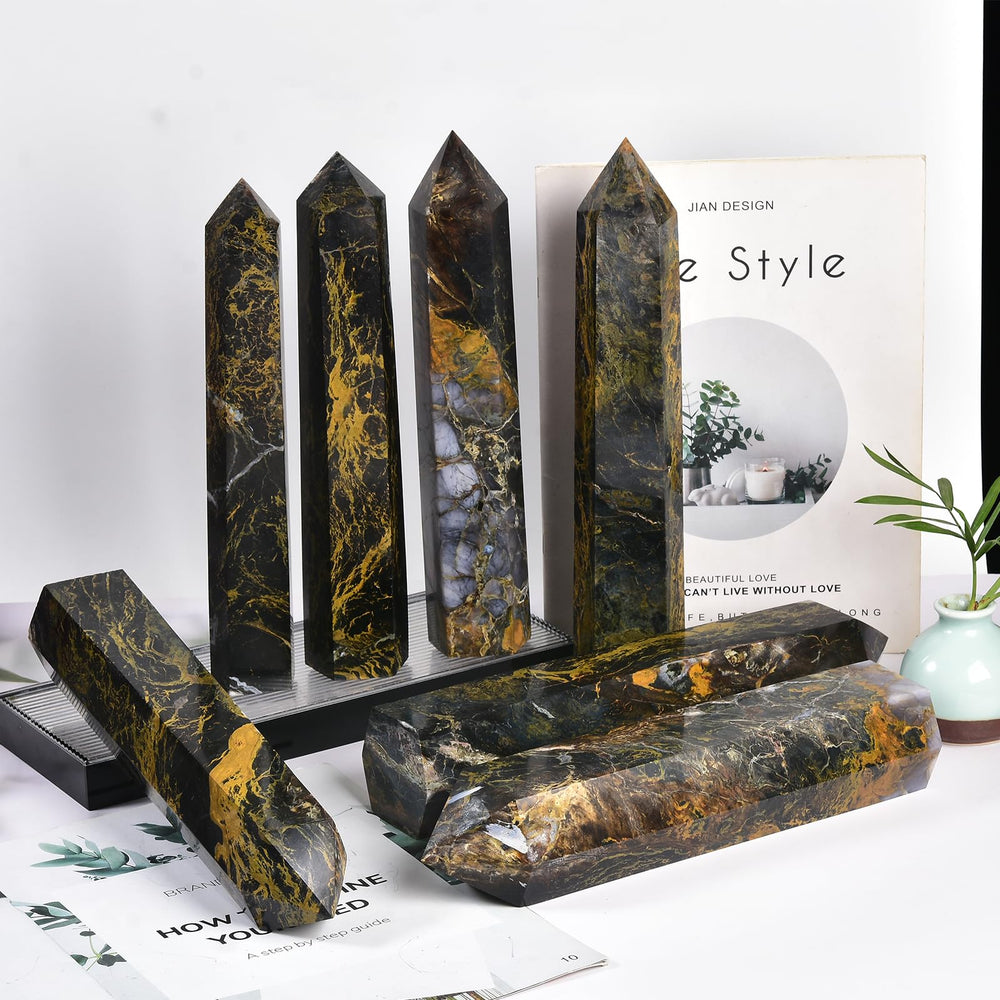 JIC Gem Chakra balancing tower emphasizes energy for mindful practice