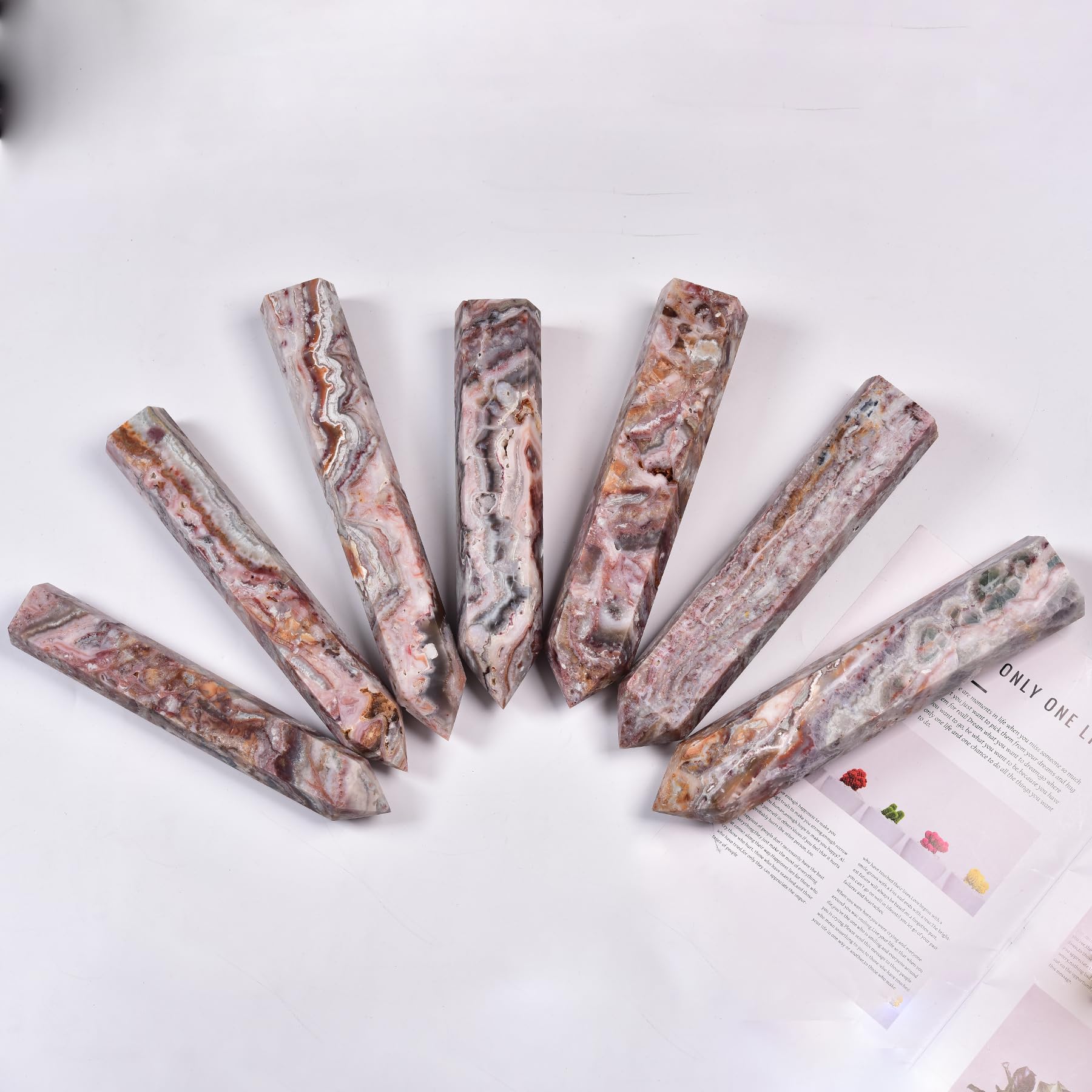 JIC Gem crystal obelisk for energy amplification during grids and meditation